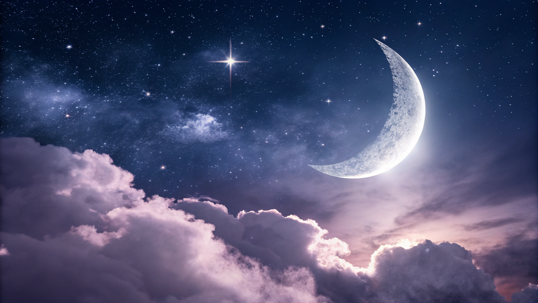 Waxing crescent moon night sky mediumship channeling event October 30 Maple Ridge BC